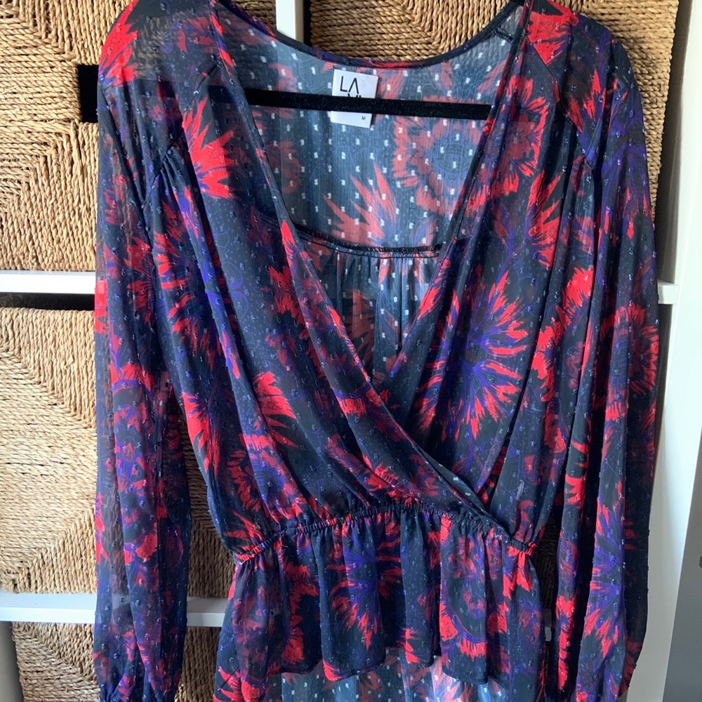 South Moon Under Surplice Blouse